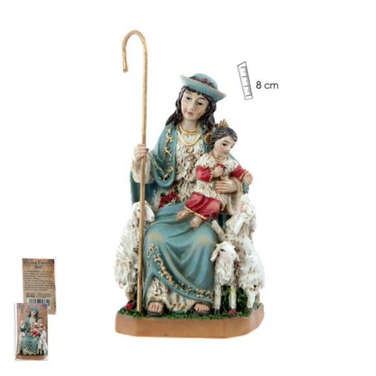 Divina Pastora 8 cm caja PVC