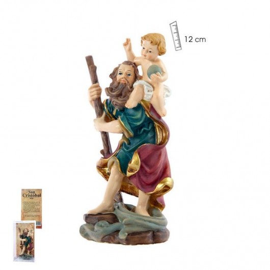 San Cristobal 12 cm caja PVC