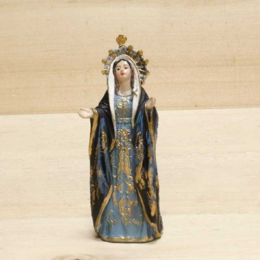Virgen Dolorosa 11 cm caja PVC