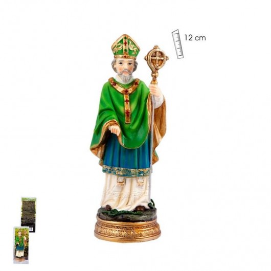 San Patricio 12 cm caja PVC