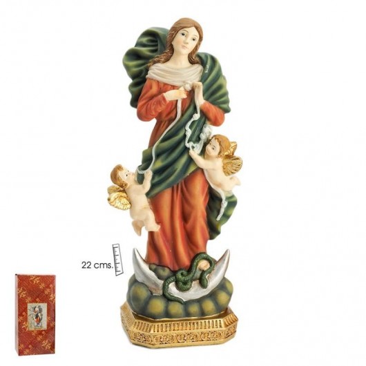 Virgen Desatanudos 22 cm...