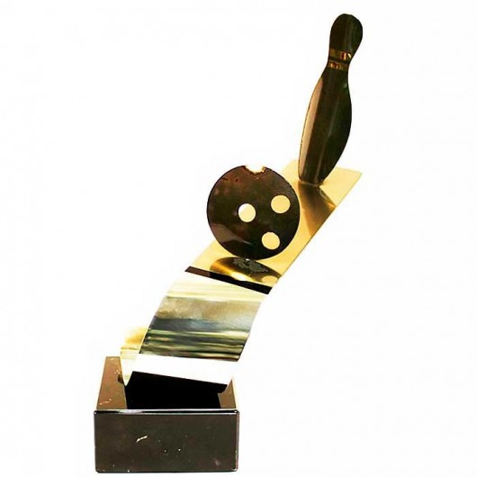 Trofeo Bolos - En latón y...