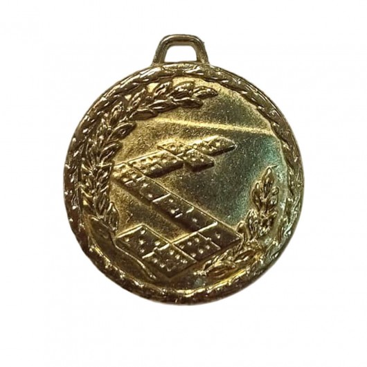 Medalla Domino Mod.1 Oro 6cm