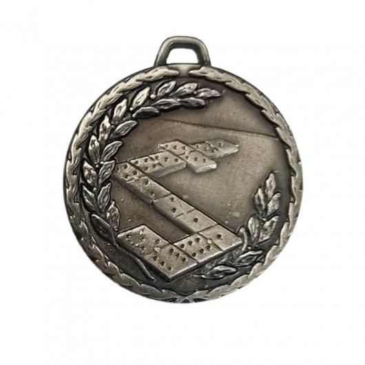 Medalla Domino Mod.1 Plata 6cm
