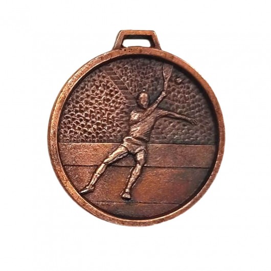 Medalla Tenis Mod.1 Bronce 6cm