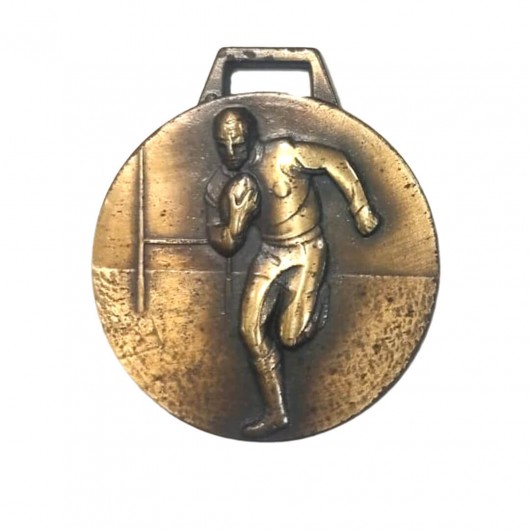 Medalla Rugby Mod.1 Oro 6cm