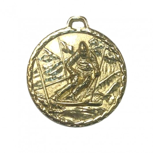 Medalla Ski Mod.1 Oro 6cm