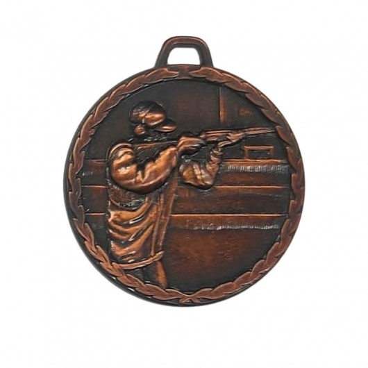Medalla Tiro Mod.3 Bronce 6cm