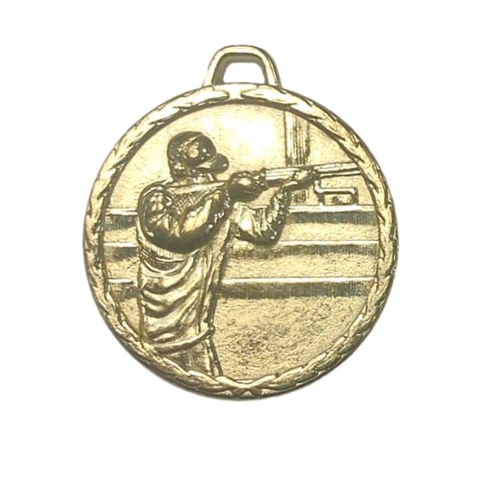Medalla Tiro Mod.3 Oro 6cm