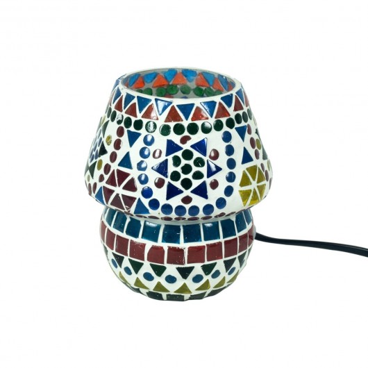 Lámpara seta mosaicos 23cm