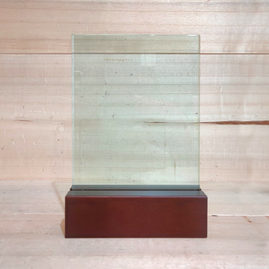 Trofeo Cristal con base de...