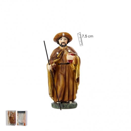 Santiago Peregrino PVC 7.5cm