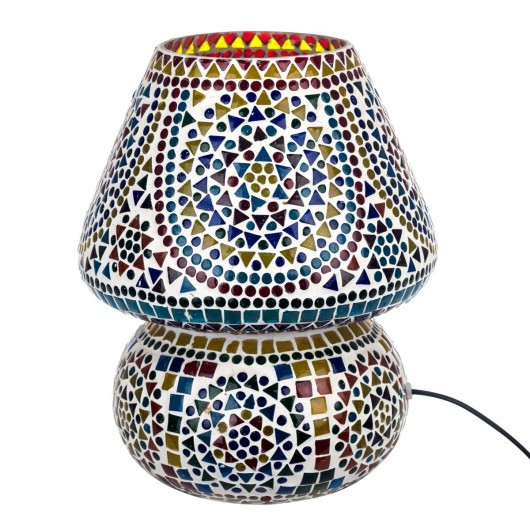 Lámpara seta mosaicos 31 cm