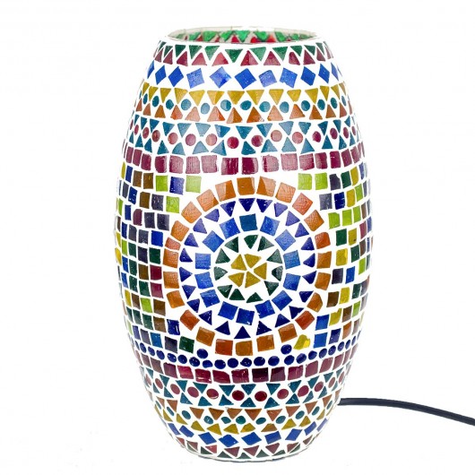 Lampara etnica mosaico...