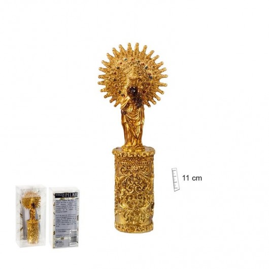 Virgen del Pilar 10 cm caja...