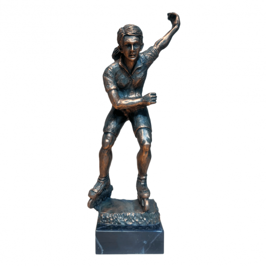Trofeo Patinadora Resina 41cm