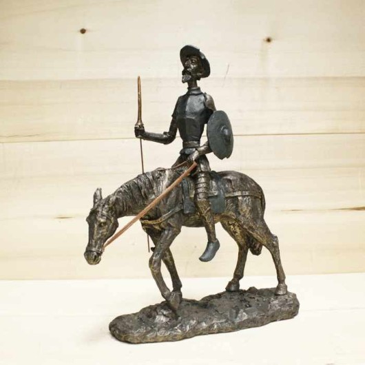 Don Quijote a caballo