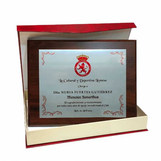 Placa Homenaje Wengue...