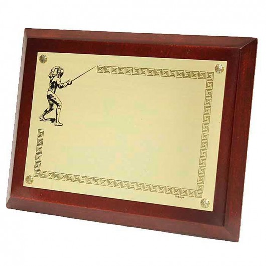 Placa homenaje Esgrima