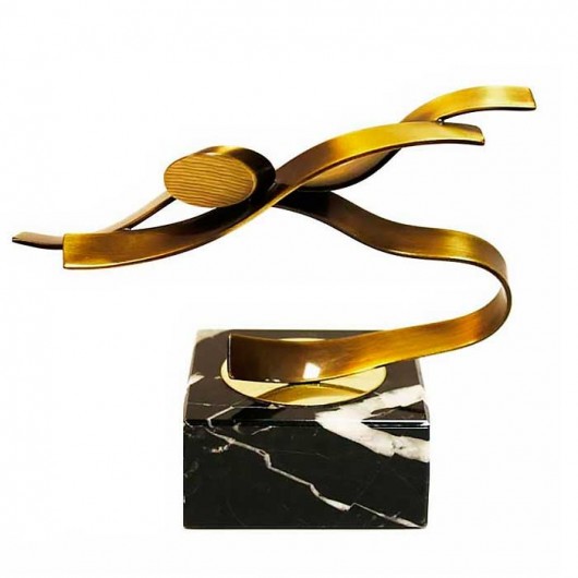 Trofeo de Natación en latón