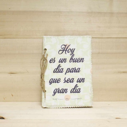 Libreta Hoy es un buen día