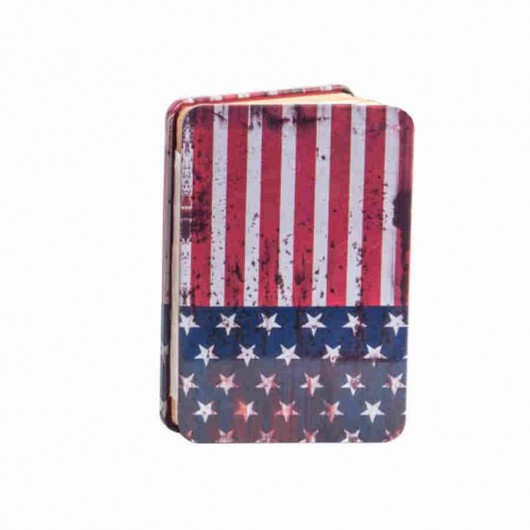 Libreta metal vintage EEUU