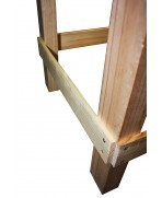 Juego de la Rana “Completo”, de Hierro Fundido, con Mesa de Madera: 1 Rana, 2 Puentes, 1 Molino, 2 sujeciones y 10 fichas.