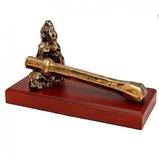 Figura de minería cincel