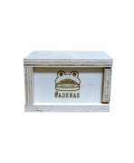 Fichas de Acero - Juego de la Rana con caja de madera