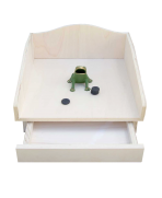 Juego de la Rana “Básico”, vasca, de Hierro Fundido, con Mesa de Madera: 1 Rana y 10 fichas.